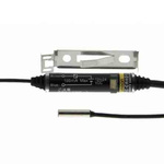 Omron Barrel-Style Proximity Sensor, 0.8 mm Detection, NO Output, 12 → 24 V dc, IP67