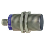 Telemecanique Sensors Inductive Barrel-Style Proximity Sensor, M30 x 1.5, 10 mm Detection, Discrete Output, 24 →