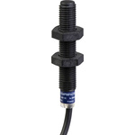 Telemecanique Sensors Inductive Barrel-Style Proximity Sensor, M8 x 1, 2.5 mm Detection, PNP Output, 48 V dc, IP67