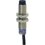 Telemecanique Sensors Inductive Barrel-Style Proximity Sensor, M12 x 1, 7 mm Detection, PNP Output, 48 V dc, IP68, IP69K
