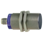 Telemecanique Sensors Inductive Barrel-Style Inductive Proximity Sensor, M30 x 1.5, 15 mm Detection, NPN Output, 24 V