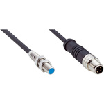 Sick IMM Series Inductive Barrel-Style Inductive Proximity Sensor, M5 x 0.5, 1.5 mm Detection, PNP Output, 10 →