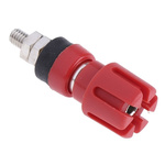 RS PRO 4mm Red Terminal Post, 30A, 2BA Thread
