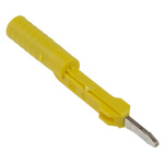 Phoenix Contact Yellow, Male Test Connector Adapter