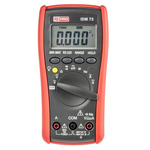 RS PRO IDM73 Handheld Digital Multimeter, True RMS, 10A ac Max, 10A dc Max, 750V ac Max