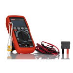 RS PRO RS-9519BT Handheld Digital Multimeter, True RMS, 10A ac Max, 10A dc Max, 1000V ac Max