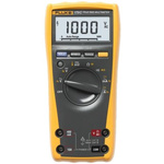 Fluke 179 Handheld Digital Multimeter, True RMS, 10A ac Max, 10A dc Max, 1000V ac Max