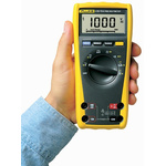 Fluke 175 Handheld Digital Multimeter, True RMS, 10A ac Max, 10A dc Max, 1000V ac Max - RS Calibrated