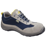 ASTISPGB38 | Delta Plus ASTIS1P Blue, Grey  Toe Capped Safety Trainers, EU 38