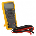 Fluke 175 Handheld Digital Multimeter, True RMS, 10A ac Max, 10A dc Max, 1000V ac Max - UKAS Calibrated