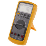Fluke 87V Handheld Digital Multimeter, True RMS, 10A ac Max, 10A dc Max, 1000V ac Max - RS Calibrated