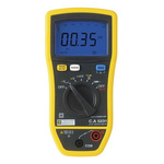 Chauvin Arnoux CA 5231 Handheld Digital Multimeter, True RMS, 600A ac Max, 600A dc Max, 1000V ac Max - UKAS Calibrated