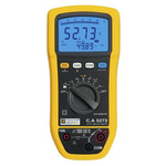 Chauvin Arnoux CA 5273 Handheld Digital Multimeter, True RMS, 10A ac Max, 20A dc Max, 1000V ac Max