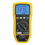 Chauvin Arnoux CA 5275 Handheld Digital Multimeter, True RMS, 10A ac Max, 10A dc Max, 1000V ac Max