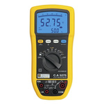 Chauvin Arnoux CA 5275 Handheld Digital Multimeter, True RMS, 10A ac Max, 10A dc Max, 1000V ac Max - RS Calibrated