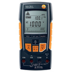 Testo 760-3 Handheld Digital Multimeter, True RMS, 10A ac Max, 10A dc Max, 1000V ac Max - UKAS Calibrated