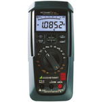 Gossen Metrawatt METRAHit X-TRA Handheld Digital Multimeter, True RMS, 10A ac Max, 10A dc Max, 1000V ac Max - UKAS