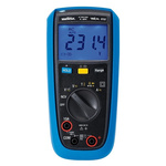 Metrix MTX202 Handheld Digital Multimeter, True RMS, 10A ac Max, 10A dc Max, 600V ac Max - UKAS Calibrated