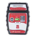 RS PRO Cable Tester RJ45, STP, UTP