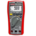 Sefram 7221 Handheld Digital Multimeter, True RMS, 10A dc Max, 1000V ac Max