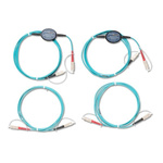 Fluke Networks Test Reference Cord Kit for Certifiber® Pro Optical Loss Test Set, SC Terminated Fiber, MRC-50EFC-SCSCKIT