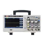 RS PRO RSDS1102CML+ Digital Portable Oscilloscope, 2 Analogue Channels, 100MHz - UKAS Calibrated