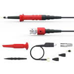 RS PRO Oscilloscope Probe, Passive Type, 300MHz, 1:100, BNC Connector