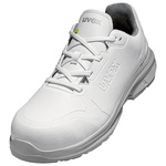 6582237 | Uvex Uvex white Unisex White  Toe Capped Safety Shoes, EU 37, UK 4