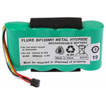 Fluke Oscilloscope Battery Pack BP120, For Use With 120 Series, 43 Series, 43B Series, NiMH