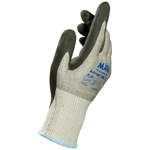 588 9 | Mapa Spontex Krynit Black Nitrile Work Gloves, Size 9, Large, 2 Gloves