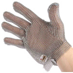 0801014 | BM Polyco Metallica Grey Stainless Steel Work Gloves, Size 8, Medium 1 Glove
