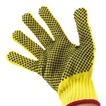 7532 | BM Polyco Touchstone Yellow PVC Coated Kevlar Work Gloves, Size 9, Large, 2 Gloves