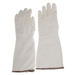 476021 | Mapa Spontex Temp Cook 476 White Nitrile Work Gloves, Size 9, Large, 2 Gloves