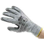 Mapa Spontex Krytech 557 Grey Polyurethane Coated Dyneema Work Gloves, Size 9, Large, 2 Gloves