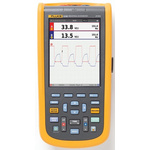 Fluke 123B ScopeMeter 120B Series Digital Handheld Oscilloscope, 2 Analogue Channels, 20MHz - UKAS Calibrated