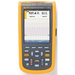 Fluke 125B ScopeMeter 120B Series Digital Handheld Oscilloscope, 2 Analogue Channels, 40MHz - RS Calibrated