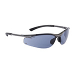 CONTPSF | Bolle CONTOUR II Anti-Mist UV Safety Glasses, Smoke Polycarbonate Lens