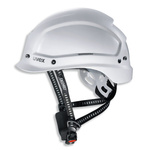 9773050 | Uvex Alpine Pheos White Safety Helmet Adjustable, Ventilated