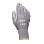 551 7 | Mapa Ultrane Grey Work Gloves, Size 7, Small, 1 pair Gloves