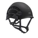 A010CA03 | Petzl Vertex Vent Black Safety Helmet, Ventilated