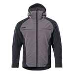 16002-149-88809 L | Mascot Workwear 16002 DARMSTADT Black/Grey Gender Neutral Winter Jacket, M