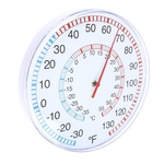 RS PRO Wall Mount Dial Thermometer -33 → +55 °C