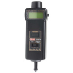 RS PRO Tachometer Best Accuracy ±0.05 % - , With RS Cal Contact, Optical LCD 19999 (Contact Tachometer) rpm, 99999