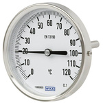 WIKA Dial Thermometer 0 → +60 °C, 3513025