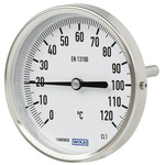 WIKA Dial Thermometer 0 → 80 °C, 3903893