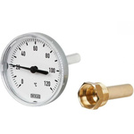 WIKA Dial Thermometer 0 → +120 °C, 48777789
