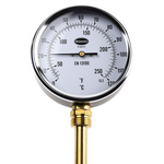 RS PRO Dial Thermometer 0°C to +120°C
