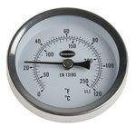 RS PRO Dial Thermometer 0 → +120 °C