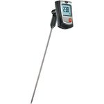Testo 905-T1 Wireless Digital Thermometer, K Probe, 1 Input(s), +350°C Max, ±1 °C Accuracy - UKAS Calibration