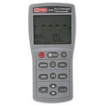 RS PRO 1316 Wired Digital Thermometer, E, J, K, N, R, S, T Probe, 2 Input(s), +1090 (J) °C, +1300 (N) °C, +1370 (K) °C,